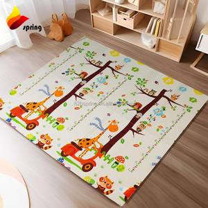 Le plus récent modèle personnalisé Non toxique Xpe bébé ramper tapis de jeu Double face épais pliant tapis de jeu pour bébé - Product Image 6