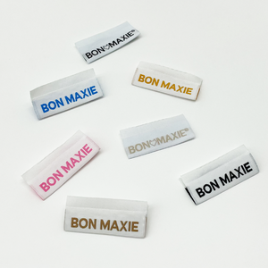 Dệt Nhãn Hiệu Riêng Màu Trắng May Mặc Nhãn Quần Áo Nhà Sản Xuất Vải Tag Trên Cổ Bông Làm Logo Nhãn Cho Quần Áo - Product Image 5