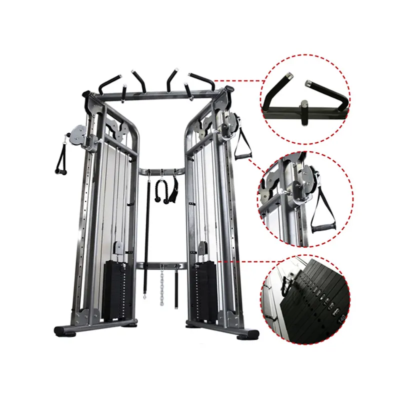 Multi Gym Oefening Opties Commerciële Home Gym Functionele Trainer Smith Machine