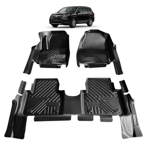 KQD แผ่นรองพื้นรถยนต์ TPE รุ่นใหม่ ไม่มีกลิ่นและปลอดสารพิษ สำหรับรถยนต์ฮอนด้า CR-V ปี 2017 - Product Image 1