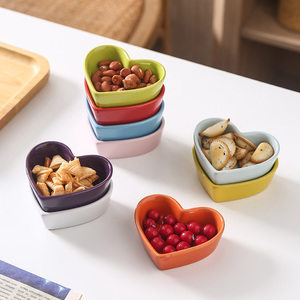 Wholesale Bakeware <strong>Heart</strong> <strong>Shape</strong> Mini Bowl Stoneware <strong>Ceramic</strong> Sauce Salad <strong>Dish</strong> Multi Color <strong>Baking</strong> Pudding Dessert Ramekin - Product Image 2