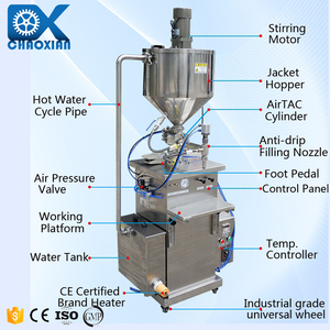 Bơ sữa mỡ sô cô la nóng làm đầy máy mật ong dính rơm enolmatic thương mại chai phụ - Product Image 4