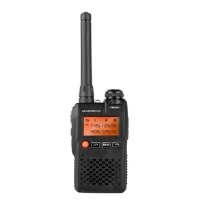 Baofeng — walkie-talkie portable uv-3r +, radio bidirectionnelle à double bande uhf vhf, radio UV 3R 3r +