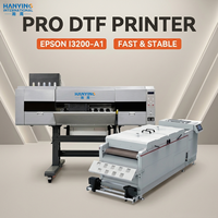 Nueva Impresora DTF Industrial Completamente Automática de 70 cm con 6 Cabezales de Impresión I3200, Agitador Automático de Tinta DTF para Producción en Masa