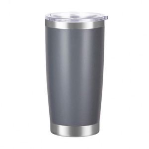 Vaso Térmico Amarillo de 20 oz, Acero Inoxidable, Aislamiento al Vacío de Doble Pared, Recubrimiento en Polvo Mate, Antideslizante, Reutilizable, ASM25 - Product Image 3