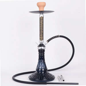 Kit de fumar hookah al por mayor de aluminio ecológico y duradero de 62 cm, hookah portátil de alta calidad - Product Image 4