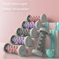 Rouleau de massage pour les mains et les pieds, amincissement du corps, yoga, fitness, exercice à domicile, relaxation musculaire, bâton de massage pour les pieds