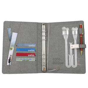 Bloc-notes Power Bank, carnet <span class=keywords><strong>de</strong></span> notes Souvenir, carnet <span class=keywords><strong>de</strong></span> notes avec Power Bank et clé Usb, <span class=keywords><strong>cadeau</strong></span> d'affaires créatif - Product Image 3