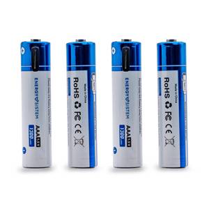 แบตเตอรี่ชาร์จได้ Charge Pro C AAA ชาร์จเต็มใน 1.5 ชั่วโมง ความจุ 1110 mWh / 740 mAh พร้อมการชาร์จผ่าน USB-C - Product Image 1