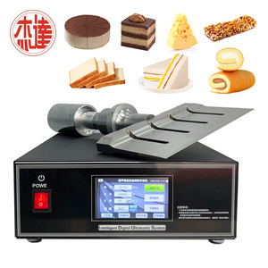 เครื่องตัดอัลตร้าโซนิค220โวลต์20กิโลเฮิรตซ์2000วัตต์ผลิตภาพ<span class=keywords><strong>ส</strong></span>ูง<span class=keywords><strong>ส</strong></span>ำหรับเ<span class=keywords><strong>ค</strong></span>้กอาหารส่วนประกอบใบมีดผสมไทเทเนียม - Product Image 4