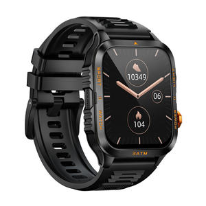 Montres connectées d'extérieur pour hommes, 880 mAh, lampe de poche, appels Bluetooth, étanches 3 ATM, montres de sport et de fitness, moniteur de santé, notifications de messages pour femmes - Product Image 4