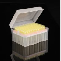 Boîte d'embouts de pipette filtrés universels de marque ZX de laboratoire Matériau PP E0 Stérilisé Garantie 1 an Jaune Bleu Clair Modèle 10ul
