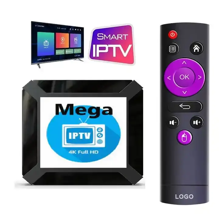 Megaott OTT Server Android TV box M3U Qualidade para Painel de Revendedores Mundial Lista de Teste grátis para Assinatura IPTV Android set-top box