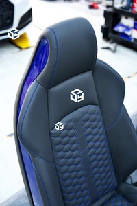 Accessori Auto: Set Completo di Coprisedili in Pelle di Alta Qualità Specifici per Modifica e Aggiornamento, per <span class=keywords><strong>Audi</strong></span> A1 A2 <span class=keywords><strong>A3</strong></span> A4 A5 A6 A7 - Product Image 2