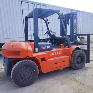 รถยกมือสองจีน ยี่ห้อ China Heli ขนาด 7 ตัน 5 ตัน 8 ตัน 10 ตัน ยี่ห้อ TCM Komatsu พร้อมเครื่องยนต์ ISUZU จากญี่ปุ่น ลดราคา - Product Image 2