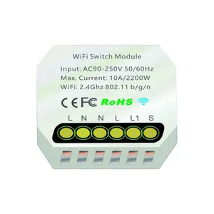 Tuya Ewelink inteligente de Control remoto de luz inalámbrico Automatización de casa inteligente módulo de relé controlador módulo interruptor
