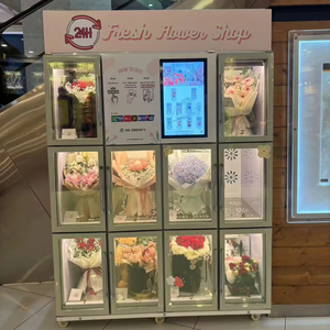 Máy bán hoa tươi-Được trang bị hệ thống kiểm soát nhiệt độ để làm chậm héo hoa, phục vụ các nhà khai thác Kinh doanh Hoa - Product Image 1