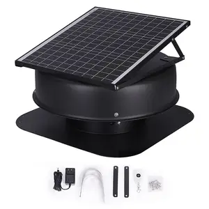12 Inch Solar Roof Vent Fan Circulating Air Extraction Fan Industrial Solar Exhaust Fan