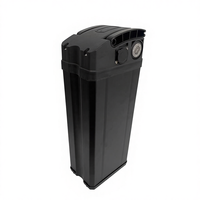 Boîtier de batterie ALX061SLIVERSFISH 52V vide, boîte pour vélo électrique étanche pour haute tension DIY