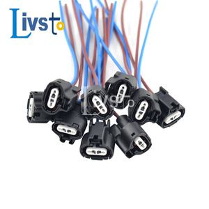 7283-1224-30 2 Pinli Kablo Kablo Demeti Saf Bakır İletken Kauçuk Araba Gövdesi Oto Hava Giriş Sıcaklık Sensörü Soketi - Product Image 5