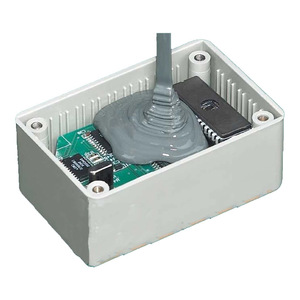 Composé de scellement en silicone Xin Hongcheng HC-RT200 à haute conductivité thermique, rapport 1:1, pour cartes de circuits d'alimentation - Product Image 5