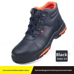 Scarpe Antinfortunistiche Delta 301313 <span class=keywords><strong>SIMBA</strong></span> S3 Serie Tiger Antiurto Antiperforazione con Suola in Gomma Nera Alta - Product Image 3