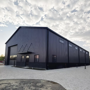 Large Span Prefab Steel Warehouse Building, estrutura metálica durável para fábrica e instalação de armazenamento - Product Image 4