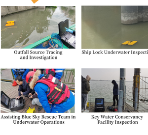 Véhicule télécommandé multifonctionnel (ROV) à haute maniabilité pour les travaux sous-marins et les missions de recherche et de sauvetage - Product Image 5