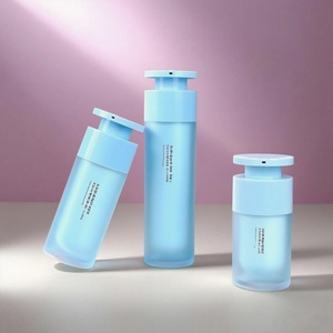 Flacon pompe airless en plastique givré de qualité supérieure, personnalisé, 15 ml, 30 ml, 50 ml, pour emballage cosmétique et soins de la peau - Product Image 4