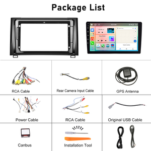 Autoradio Android Podofo, Autoradio 4 + 64 Go, 9 Pouces, Carplay, Android, pour Toyota Tundra 2018, IPS, DSP, GPS, Vente en Gros, Stock <span class=keywords><strong>USA</strong></span> - Product Image 6