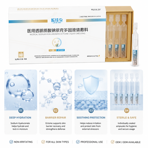 Essenza Viso Lucidante con Ialuronato di Sodio in Fiala, Formula Sicura, per Trattamenti Post-Beauty e Ringiovanimento della Pelle con Fotoni, Confezione da 10 Fiale, Fornitura all'Ingrosso - Product Image 3