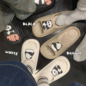 XIXITIAO pantoufles à la mode pantoufles confortables hommes adultes drôle dans la maison animal maison pantoufles femmes <span class=keywords><strong>panda</strong></span> ours chaussures pour femmes - Product Image 3