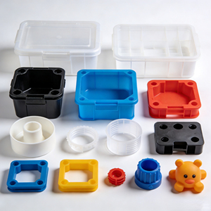 การฉีดขึ้นรูปชิ้นส่วนพลาสติก ของเล่นพลาสติก ABS ฉีดขึ้นรูป ขนาดเล็ก ผู้ผลิตการฉีดขึ้นรูปพลาสติก - Product Image 1