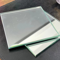 Miroir en verre flotté en aluminium à double revêtement pour la décoration de la maison