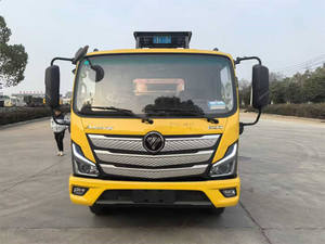 Heavy Duty Foton Aumark Cummins Engine 8 Ton <b>Flatbed</b> Tow <b>Truck</b> Wreckers for Sale - Product Image 5