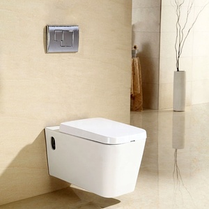 Nouvelle conception de sanitaires de salle de bain, toilettes murales suspendues, ensemble de sièges, toilettes murales en céramique à montage mural - Product Image 6