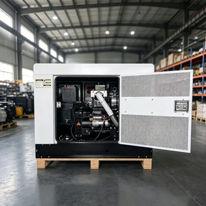 เครื่องกำเนิดไฟฟ้าแบบพกพา Super Silent 12KW 15KW 15kva 20kva ระบายความร้อนด้วยอากาศ ลดเสียงรบกวน สำหรับบ้าน ใช้กับไฟฟ้ากระแสสลับ 3 เฟส คุณภาพดี รุ่น YLGF-15 โครงเหล็ก - Product Image 4