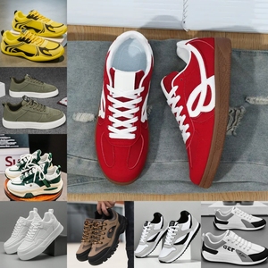 Men's Inventory Wholesale Shoes Sports Shoes Men's Casual Breathable Walking Shoes Fashionable Flat Shoes Clearance - Product Image 2