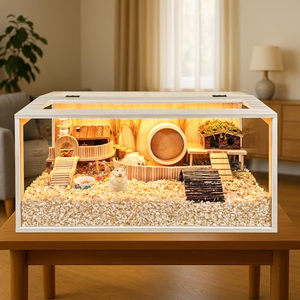Sang trọng 24 inch rắn được xây dựng có thể mở ra Top <span class=keywords><strong>hamster</strong></span> lồng chewproof gỗ guinea lợn và chuột rat môi trường sống với tấm Acrylic - Product Image 2