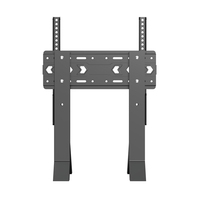 Soporte de TV de escritorio de altura ajustable para montaje de televisión de mesa de alta resistencia para monitores de 32-65 pulgadas