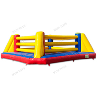 Anneau de boxe gonflable pour enfants et adultes, salle de combat gonflable, vente en gros, bon marché, en location