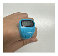 Compteur numérique de prière musulmane de haute qualité, multicolore, en forme de bague, pour compter les tours de Tasbih