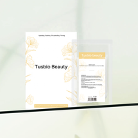 Masque Visage Végan en Tissu Bio Éclaircissant Anti-Âge à l'Extrait de Fleur d'Onagre Fermentée Ingrédients Naturels Hydratants