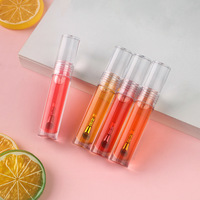 Lipgloss Mineral Glossy Tahan Lama Label Pribadi Grosir, Pigmentasi Tinggi, Tahan Air, Melembapkan, Vegan, Logo Custom