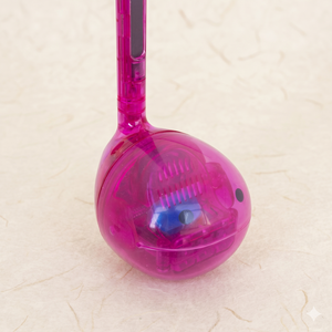 Otamatone Crystal - Clear Pink Edition - Japanese Electronic <b>Musical</b> <b>Instrument</b> <b>Toy</b>, Transparent Pop Color Model - Product Image 3