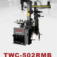 Machine à changer les pneus et équilibrage des roues LAUNCH TWC-502RMB avec bras inclinable arrière et bras auxiliaire droit pour voiture
