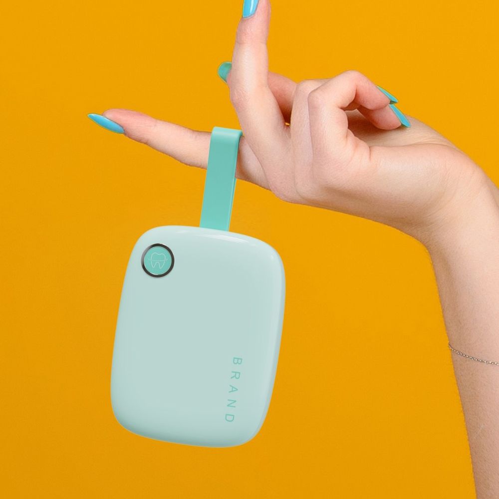 УФ-светильник для стерилизации зубной щетки, миниатюрный портативный футляр для зубной щетки, со светодиодной батареей KC, для путешествий, дома