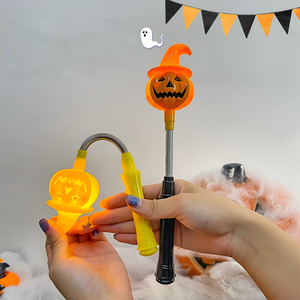 Decoración de Halloween, Linterna de Calabaza Luminosa, Barra de Luz Portátil, Decoración para Fiestas, Accesorios de Ambiente, Luz, Regalo para Niños, Adorno - Product Image 4