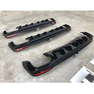 Difusor de Parachoques Trasero con Salida de Escape para <span class=keywords><strong>Audi</strong></span> A4 S4 B9.5 <span class=keywords><strong>a</strong></span> Estilo RS4 2020-2023, Versión Normal S-line, Kit de Carrocerí<span class=keywords><strong>a</strong></span>, Gran Venta - Product Image 5