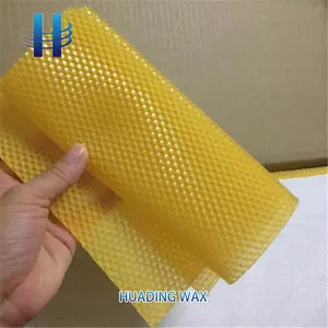 Wholesale 5.35mm Italian Beekeeping Beeswax Honey Comb Foundation With Factory Price